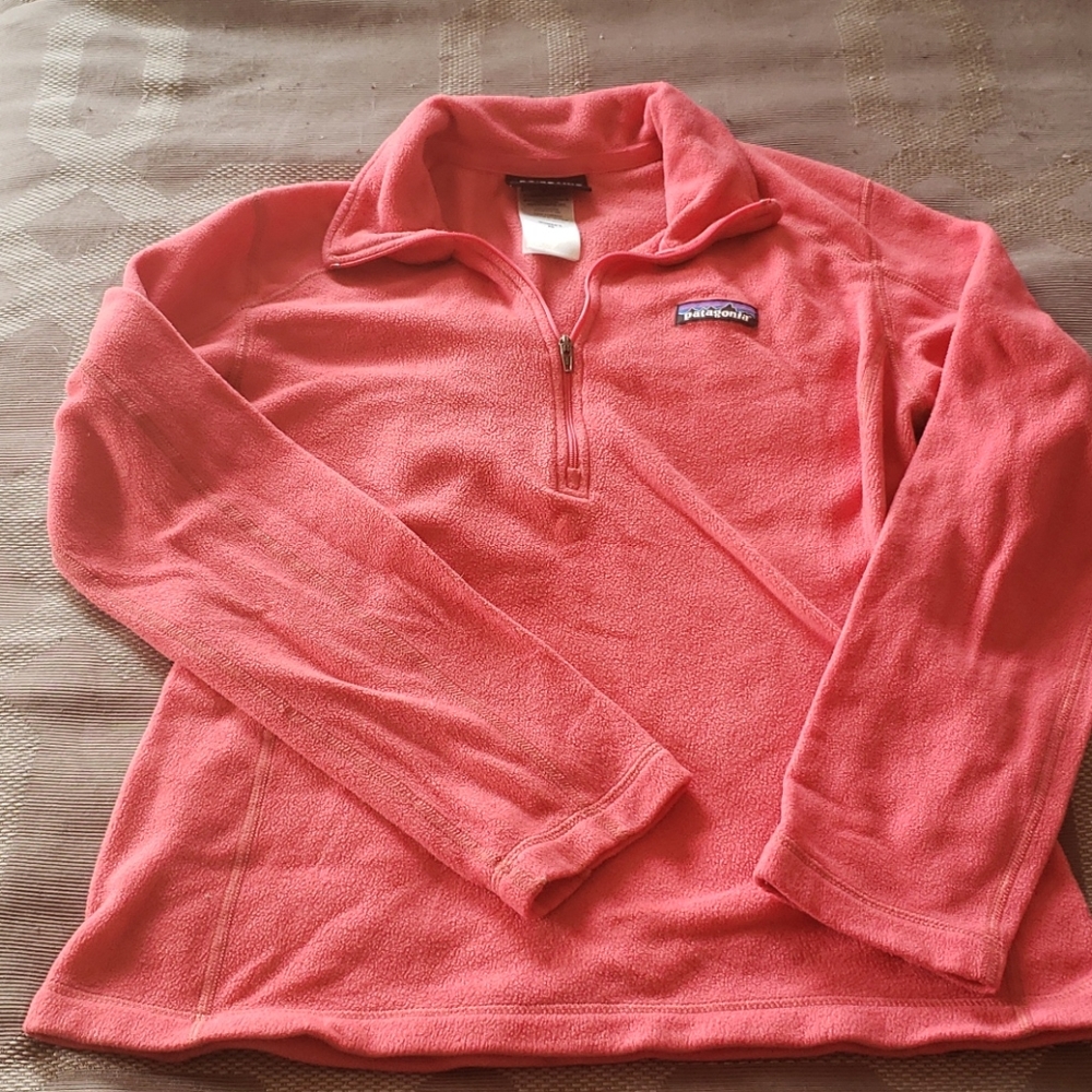 Coral Pink Patagonia fleece